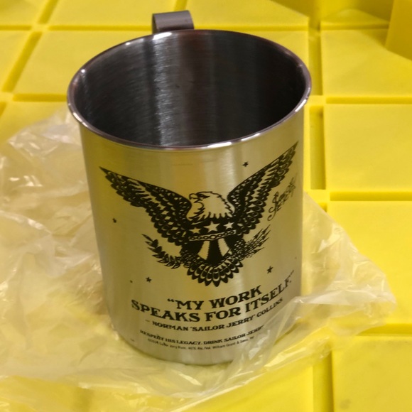 Sailor Jerry Spiced Rum Tin Metal Moscow Mule Cup. - Picture 2 of 2